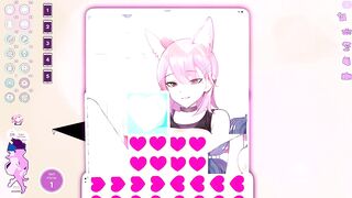 Desnudando a mis waifus (Mosaique Neko Waifus two) #1