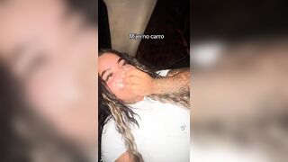 That guy peed in the car.