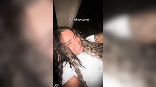 That guy peed in the car.