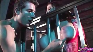 Large Breasts Gianna Michaels Caged Jock Suck and Slavery Bliss