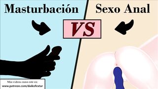 ¿Qué te gusta más? JOI VS ANAL. SPH y humillación. Voz española.
