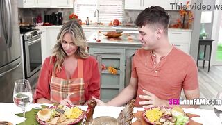 Giving Thanks For Her Step Son