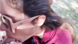 mejor MAMADA en el CAMPO de morena cachonda