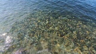 mother I'd like to fuck con bañador hawt me da una pajita en la playa