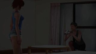 Max's Life Cap 5 - Masaje A Mi madrastra Y Le Como El Coño A Mi Vecina Tetona