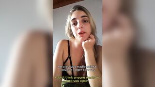 cordobesa reacciona humillando la pija de sus seguidores. sph extremo nenamala