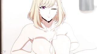 Seducing Her BF with these massive breasts - Anime Hentai