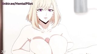 Seducing Her BF with these massive breasts - Anime Hentai