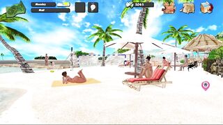 Max's Life Cap 25 - Masaje a Chica Desnuda En La Playa y Chica Masturbandose