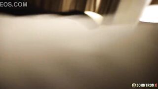 JohnTronX - Breathtaking Oriental playgirl rides rod and rimjobs her guy previous to a facial