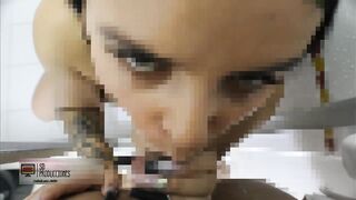 Después de una dura y rica follada mi Hermanastr4 Chorrea mi polla con un delicioso SQUIRT