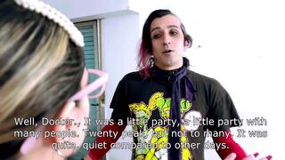 Sexy Agreement: Stud wear a White Zombie T-Shirt bang lawier to save her job ft. DivinaMaruuu