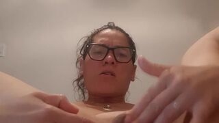 Recién bañadita me pongo a mimosear.