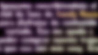 Terminando una escena con Sandy Roxxx