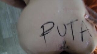 I'm an anal floozy, I desire my chap's schlong and arm inside my arsehole all the time