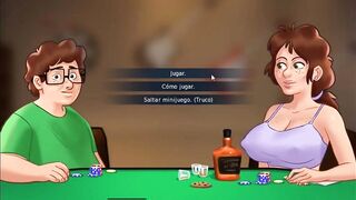 Summertime Saga Cap nineteen - Undress Poker