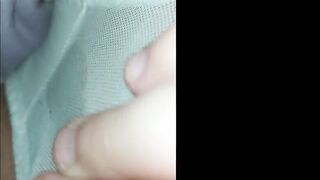 Me encanta como se ve mi coño en braguitas transparentes ????