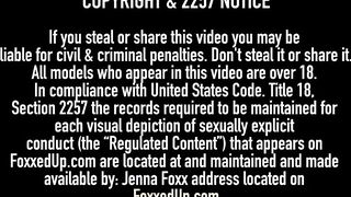 Interracial School Sluts Jenna Foxx & Cristi Ann Muff Dive!