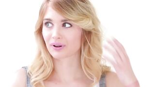 Dykes Georgia Jones and Anastasia Knight bang in the office