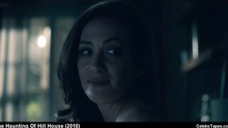 Kate Siegel, Levy Tran & Victoria Pedretti naked love scenes