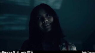 Kate Siegel, Levy Tran & Victoria Pedretti naked love scenes