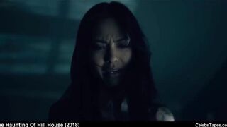 Kate Siegel, Levy Tran & Victoria Pedretti naked love scenes