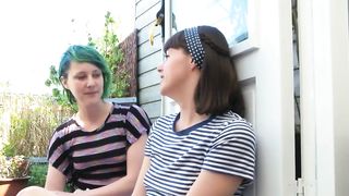 Two girls discover they are lesbians
