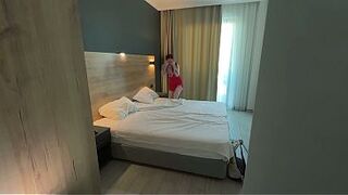 Redhead Step Mamma In The Same Couch Begged For My Ramrod Unfathomable Inside Her