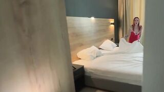 Redhead Step Mamma In The Same Couch Begged For My Ramrod Unfathomable Inside Her