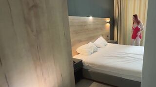 Redhead Step Mamma In The Same Couch Begged For My Ramrod Unfathomable Inside Her