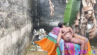 Slutty Amateur Ghetto Lovers outside with fingering and oral job