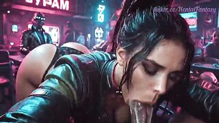 Night Club Group sex with Panam Palmer (Realistic Full CG Gameplay)