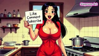 JOI Stepmom in Kitchen sexy - Come with me 100% U'll cum - Obscene Talk