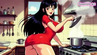 JOI Stepmom in Kitchen sexy - Come with me 100% U'll cum - Obscene Talk