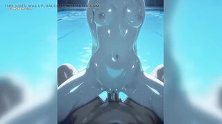 Raze Sex Experiences At Pool - AI Generated