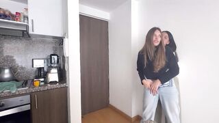 Meaty and hawt orgasms between cheating lesbos