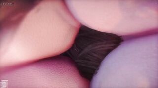 B018 Large Breast Squeezing and Saliva Hell