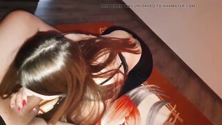 Stepsister Creampied Doggy Style After Oral-job