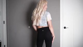 Trying on Different Tops for U