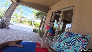 Rose Caarter Gets Some Schlong And Cum Underneath The Sun