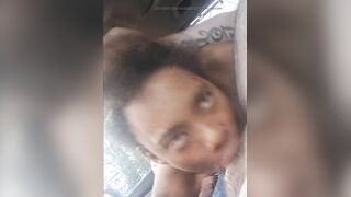 Black drinks cum from BWC