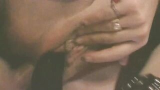 Swemature anal screw, double sandwich with knob and sex tool, cum play