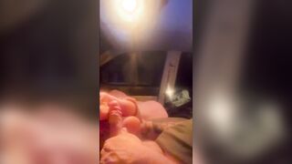 Hot redhead Liz Lane gives Chester Van Name one more fantastic Unfathomable mouth blow job and then we switch it up to some foot job cum