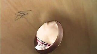 Marvelous Honey Gets Facialized in the Gloryhole Confessions Cabin