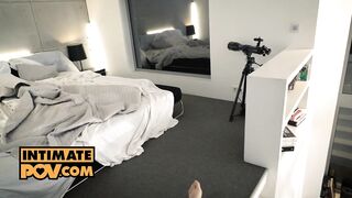 POV - Black hottie Romy Indy is willing to screw u