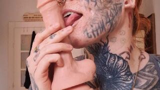 Fellatio on a Realistic Sex tool