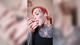 Fellatio on a Realistic Sex tool