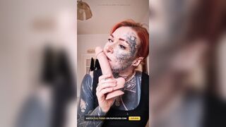 Fellatio on a Realistic Sex tool