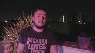 Three-some of Guy, Woman, and Trans Woman, 2 Weenies, One Vagina. Breasty Trans Woman and Skinny Cis Gal with Petite Titties