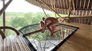 VLOG BALI - I get my vagina filled on the terrace of my Airbnb